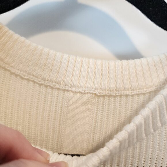 Lululemon Restful Intention Ribbed Sweater Dress Angel‎ Wing Cashmere Wool Blend - Picture 4 of 12